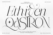 Ethiven Qastron | 10 Font Style, a Serif Font by IM Studio (Thumbnail 1 of 12)