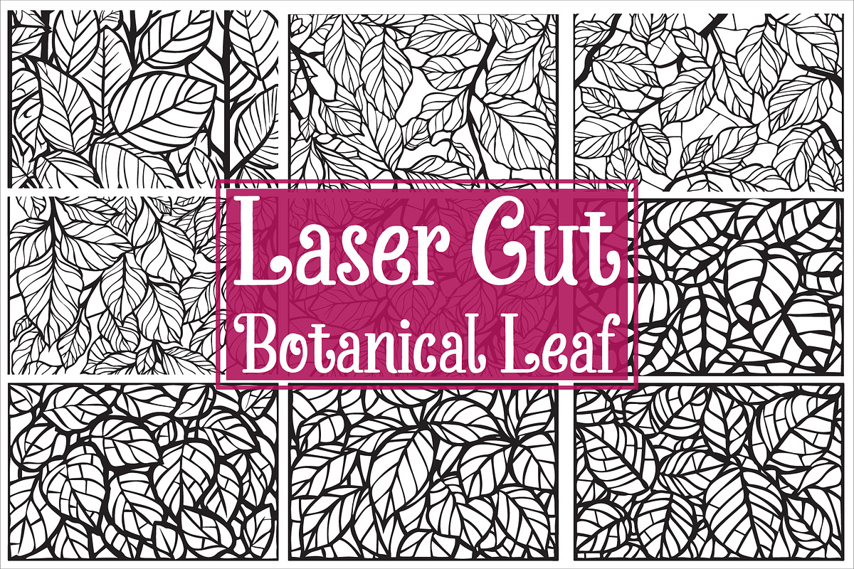 Intricate Botanical Leaf Pattern, an Illustration by Amazin_art (Photo 10 of 10)