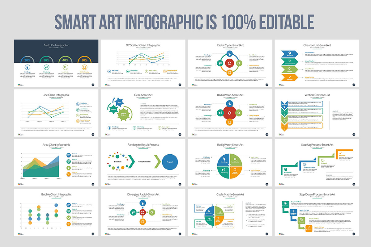 Infographic PowerPoint Presentation, a Presentation Template by ContestDesign (Photo 10 of 16)