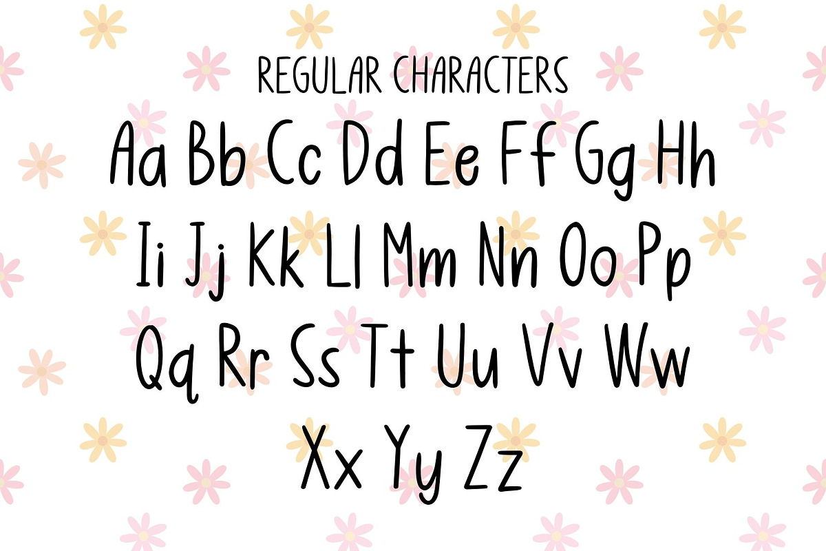 Lazy Daisy | Handwritten Sans Serif, a Handwritten Font by mapleandmolly (Photo 2 of 5)