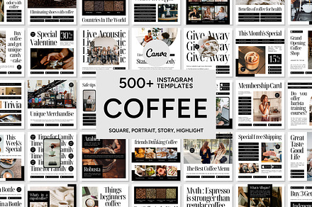 Coffee White Template