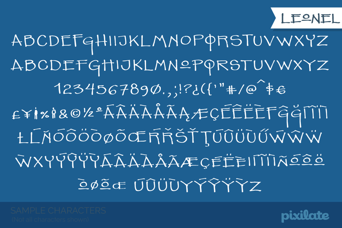 Leonel Architect Font, a Font by Letradora (Photo 4 of 4)