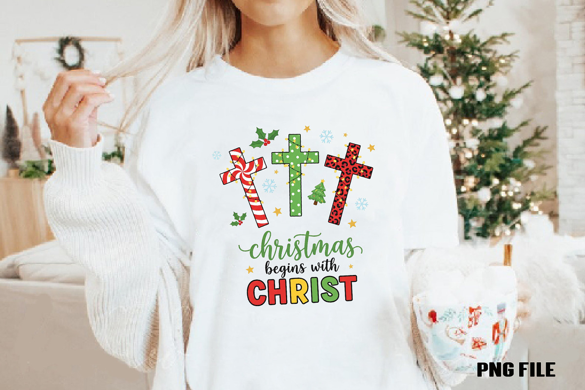 Christmas Begins With Christ, an Illustration by DreamCafeArt (Photo 2 of 4)