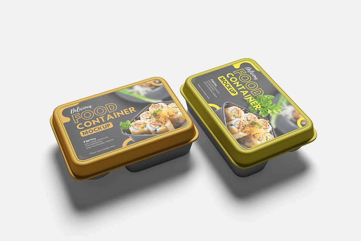 Food Container Mockup For Branding, a Packaging Mockup by bimockup (Photo 5 of 6)