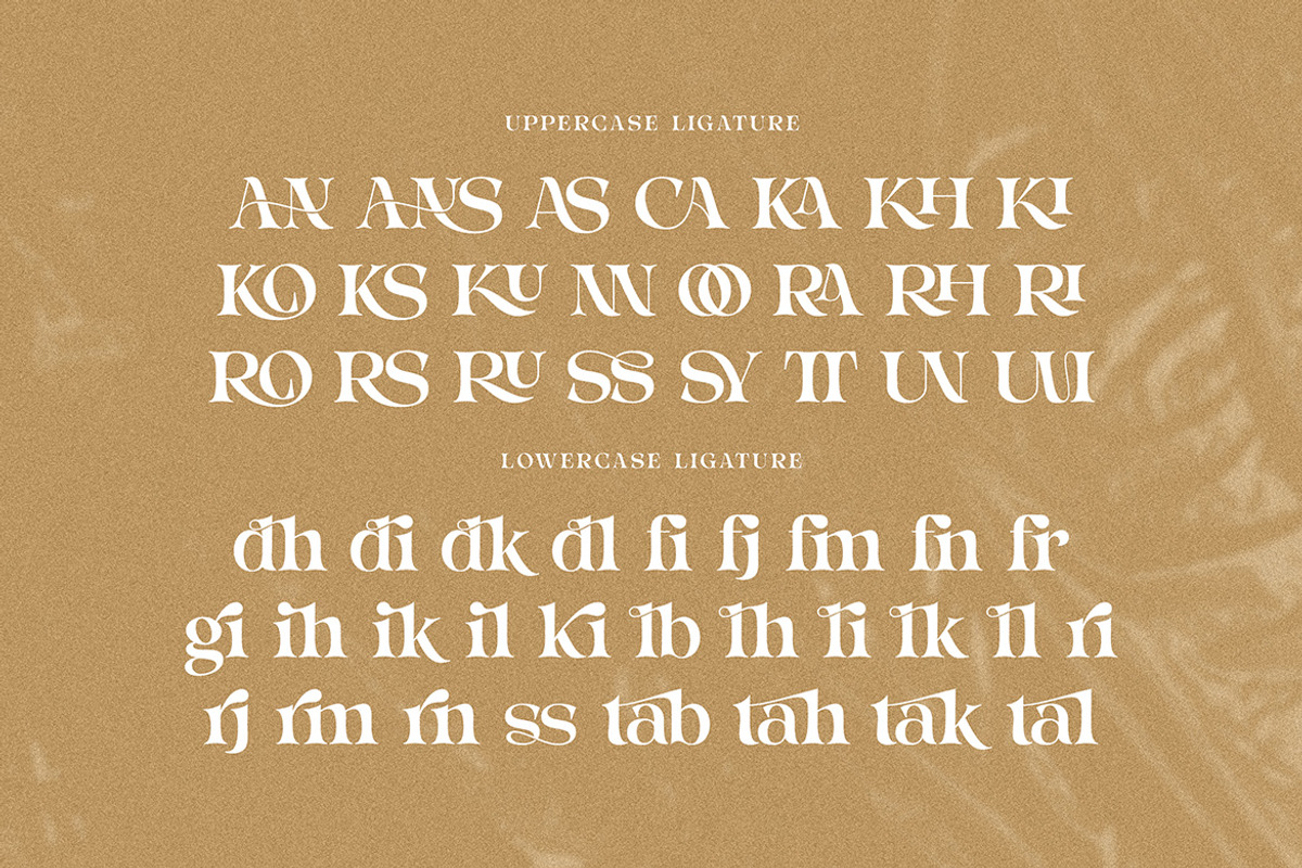 Italigia Retro Bold Serif, a Serif Font by Cruzine (Photo 6 of 8)