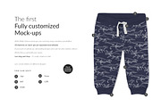 Baby Cotton Pants Mock-ups Set, a Bottom Mockup by Mocca Mockups Store (Thumbnail 4 of 22)