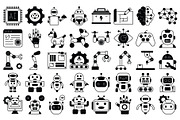 Robotic System Vector Icons Pack, a Solid Icon by Vector Portal (Thumbnail 5 of 5)