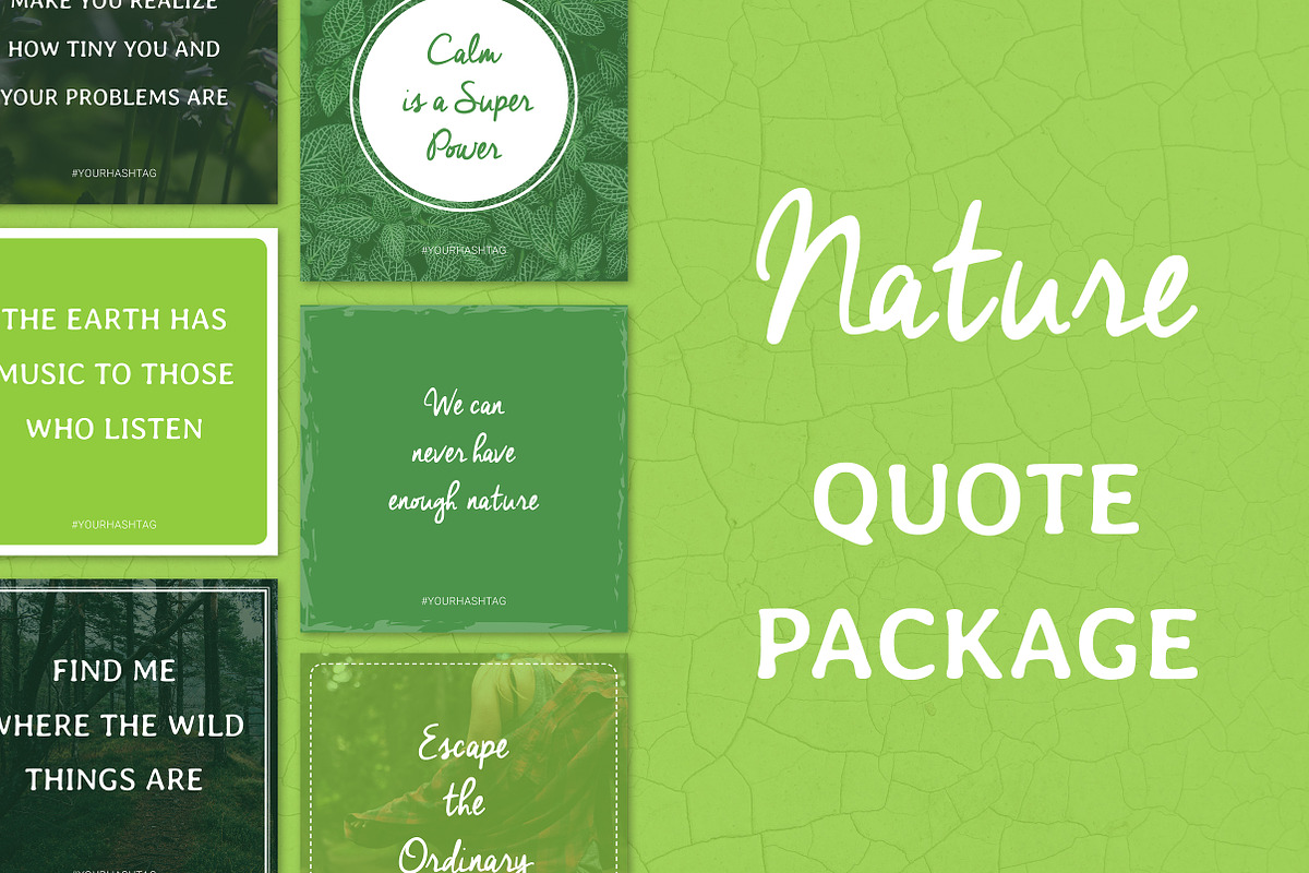 Social Media Quotes - Nature, a Social Media Template by Annemiek van Luinen (Photo 1 of 6)
