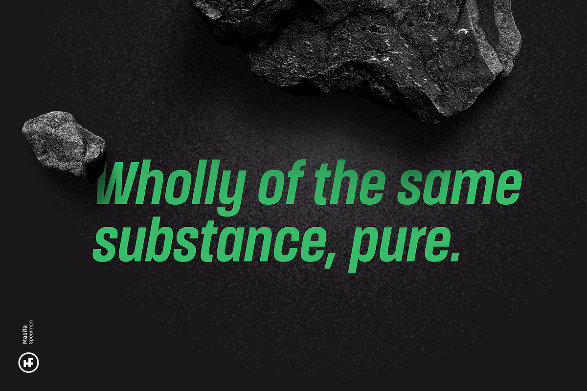 Masifa Ultra Condensed Family, a Sans Serif Font by Hurufatfont (Photo 12 of 15)