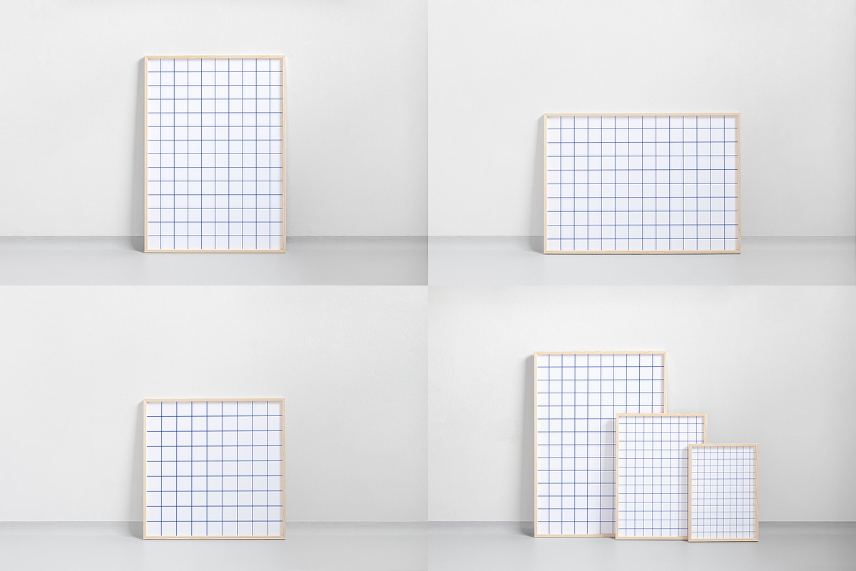 Minimal Frame Poster - Mockup Bundle, a Product Mockup by Studio MVDM (Photo 2 of 8)