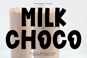 Milk Choco, a Script Font by InermediaSTUDIO (Thumbnail 1 of 8)