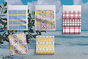 Mediterranean Azuléjo Watercolor, a Decorative Illustration by YarovaArt (Thumbnail 3 of 15)