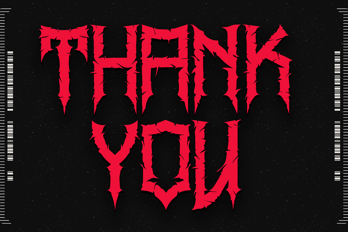 Ravenmorth – Black Metal Gothic Font, a Blackletter Font by Letterara (Photo 10 of 11)