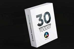 30 Shape Transitions-DaVinci Resolve, a Templates & Theme by Polygon Motions
