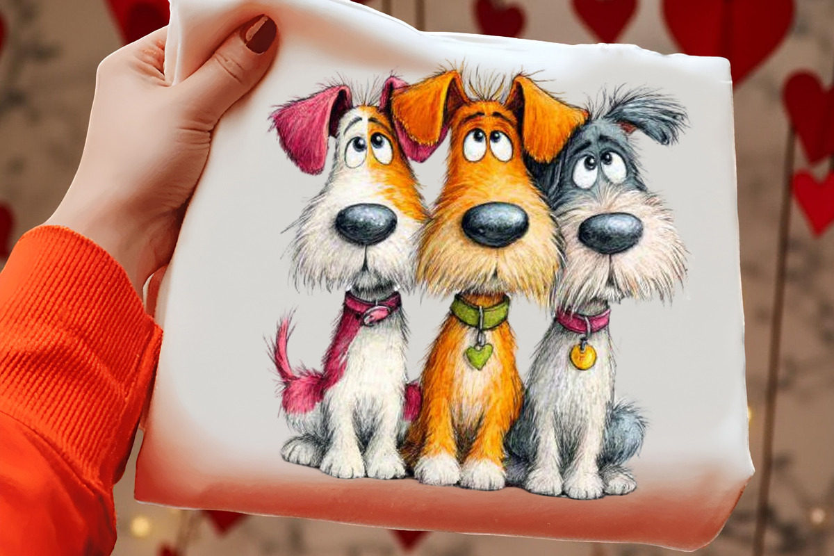 Valentine Dog Best Friend Clipart, an Illustration by OK Design (Photo 4 of 6)