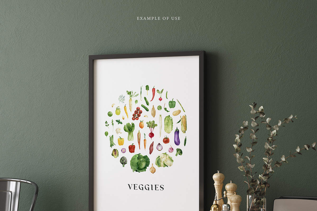 Garden aesthetics collection, a Food Illustration by Diana Askarova Art (Photo 4 of 15)