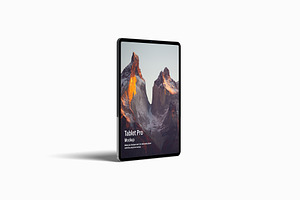 Tablet Pro Screen Mockup