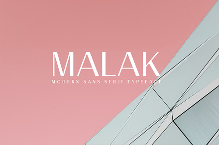 Malak Sans Serif Font Family, a Sans Serif Font by Symufa