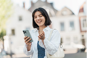 Quick check. Middle Eastern woman, a Person Photo by AD Stock Images