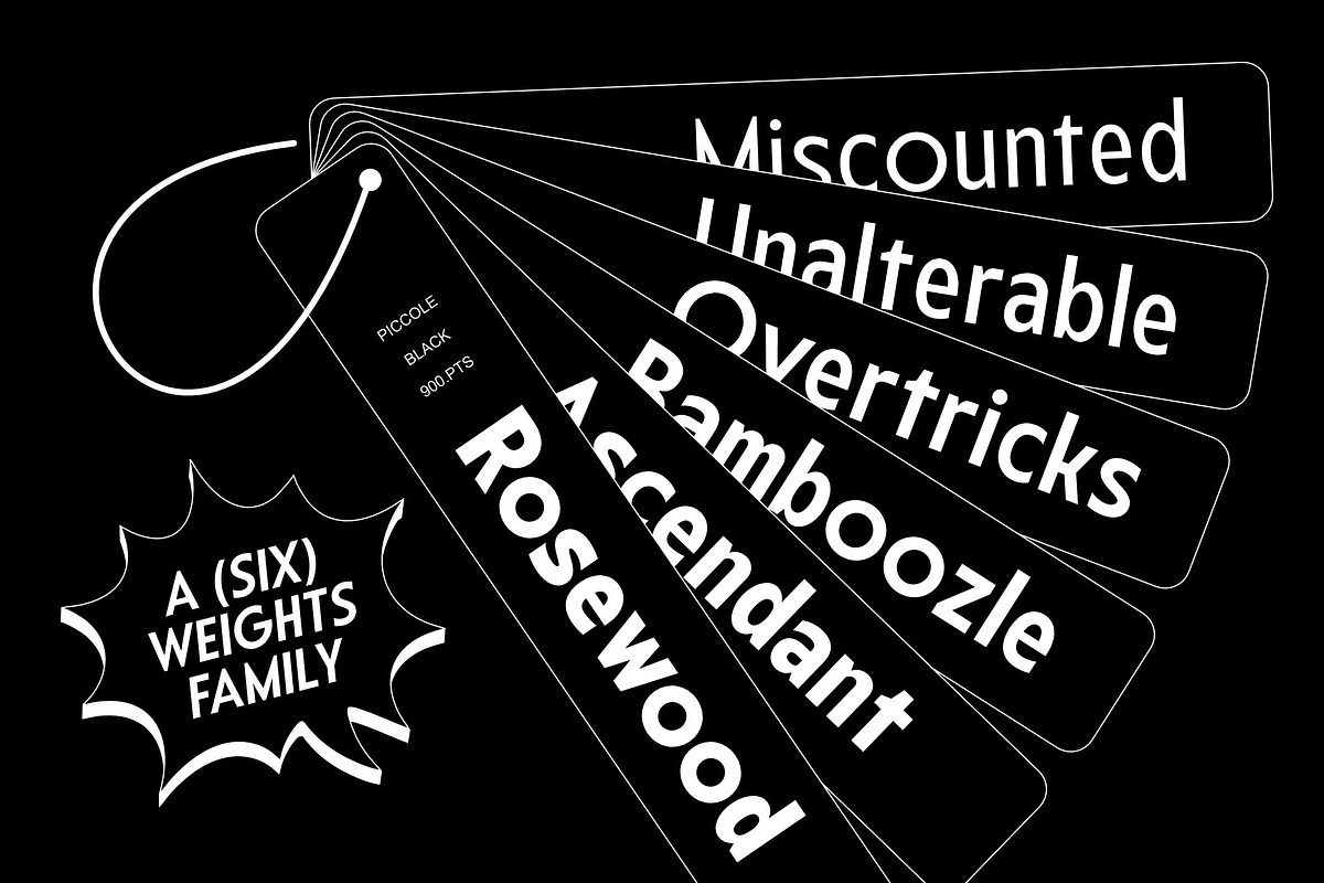 Piccole Font, a Sans Serif Font by Glyphminds Studios (Photo 4 of 10)