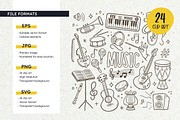 Music Doodles: School Music Class, an Education Illustration by insemar (Thumbnail 2 of 4)