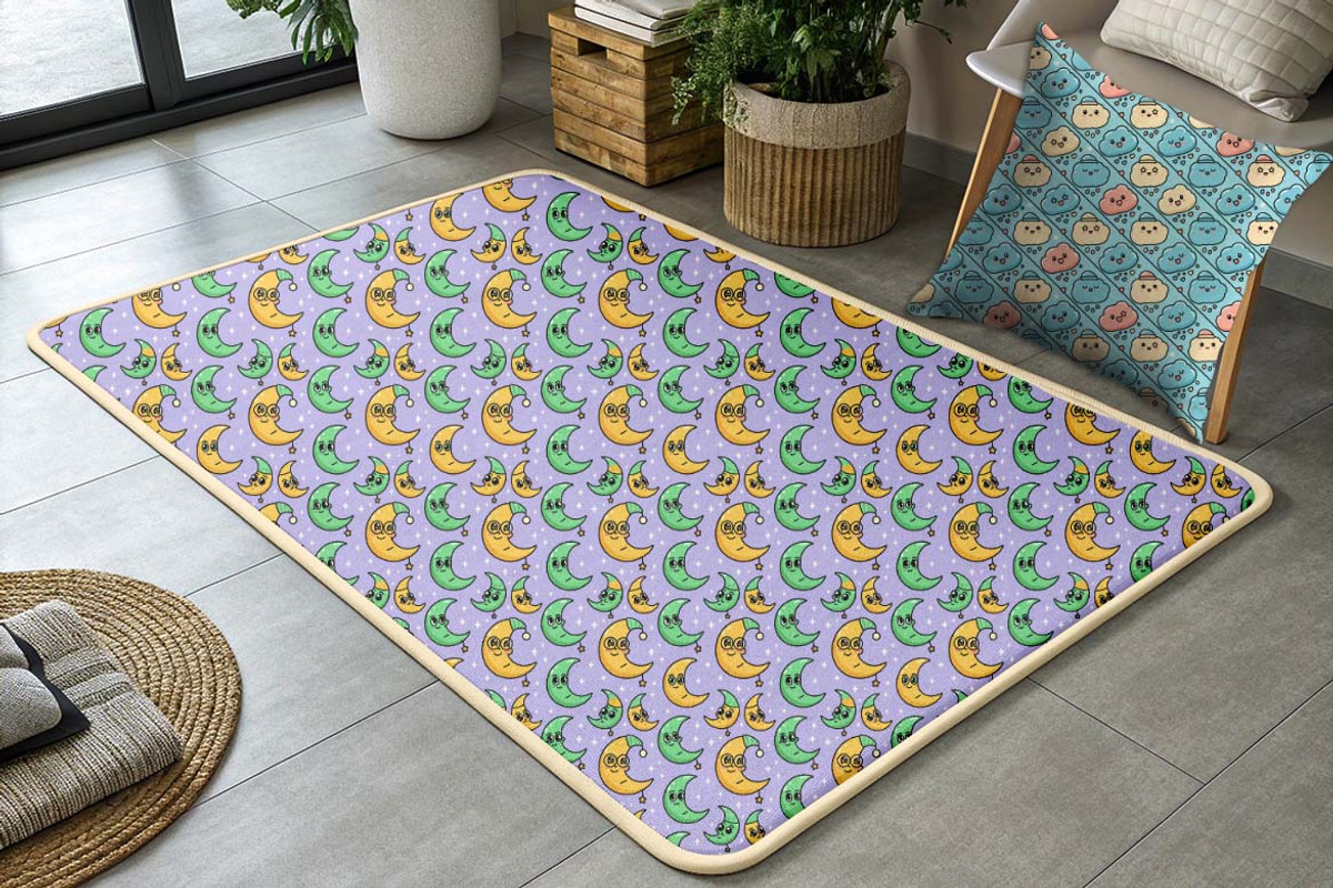 Kawaii Character Seamless Patterns, a Pattern Graphic by one-touch (Photo 3 of 17)