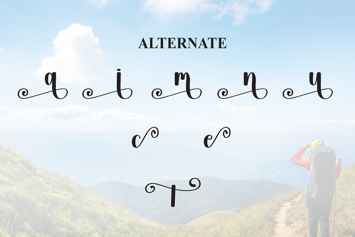 Adventure | Script Font, a Handwritten Font by Scratchones (Photo 8 of 9)