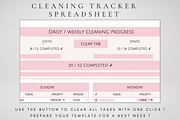 Editable Cleaning Planner Template, a Templates & Theme by BRANDcontent (Thumbnail 3 of 7)
