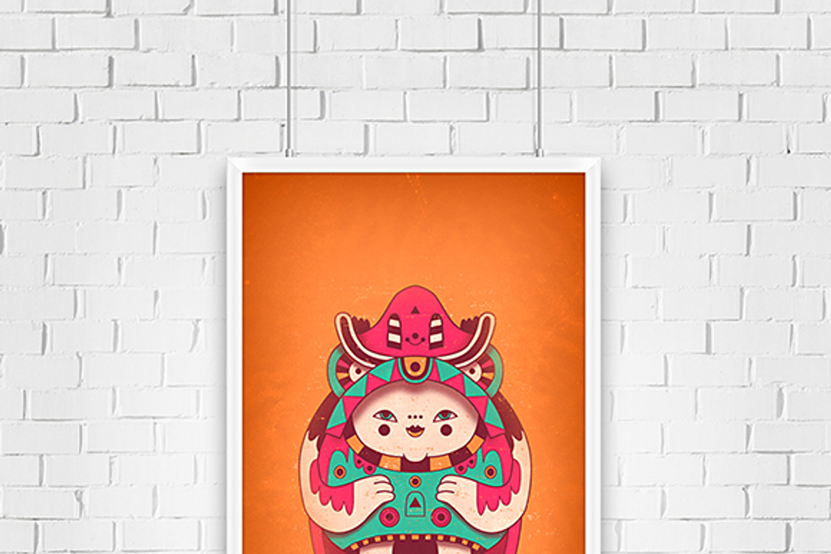 Poster and Flyer Wall Mockup, a Print Template by eamejia (Photo 2 of 5)