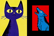 Retro Print Design Effect, a Layer Style Add-On by Design Squad (Thumbnail 2 of 7)
