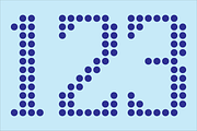 Display Dots One Font, a Font by GG Design (Thumbnail 6 of 10)