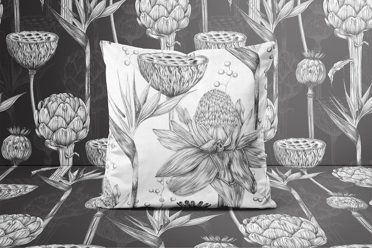 Luxury Vintage Exotic Collection, a Pattern Graphic by Alisa Fimen Design (Photo 10 of 12)