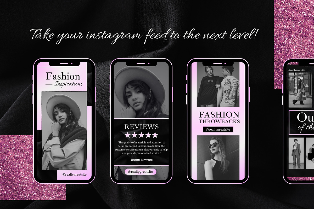 50 Fashion Stories Canva Templates, a Templates & Theme by TemplateCastleStore (Photo 7 of 10)