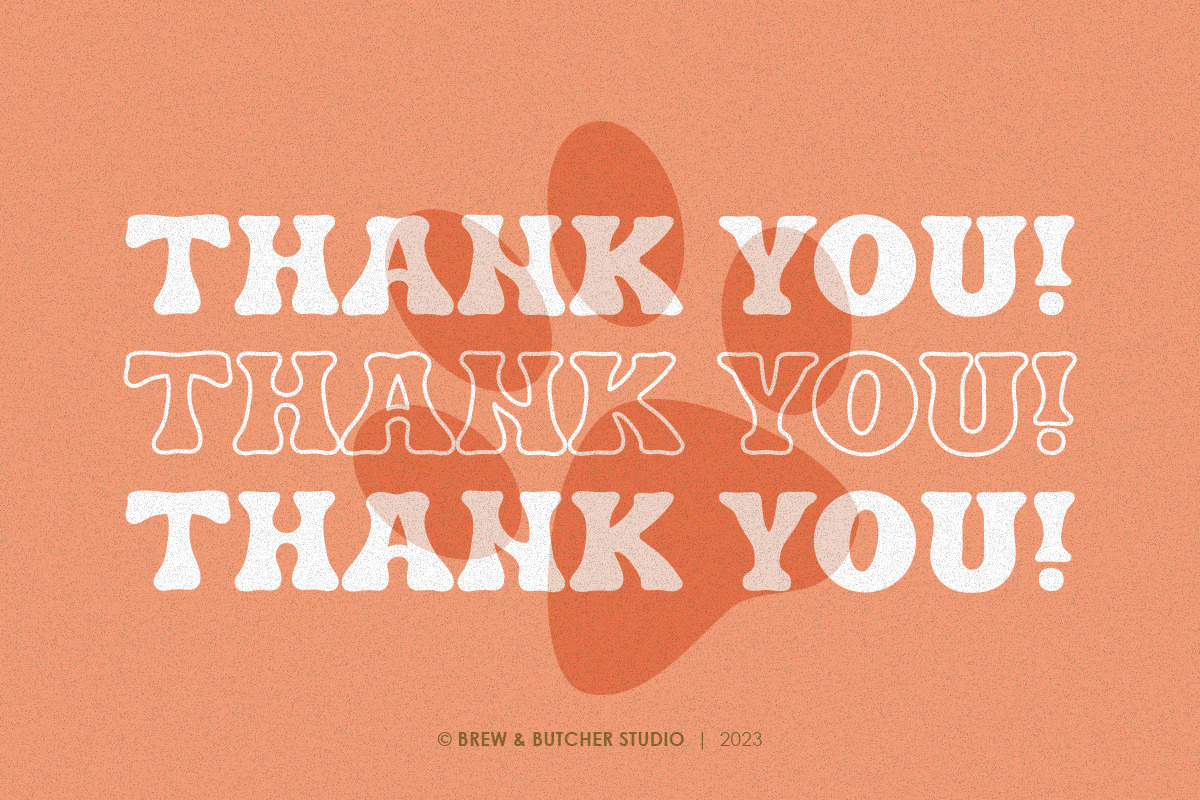 Broeny | Display Typeface, a Sans Serif Font by Brew & Butcher Studio (Photo 8 of 8)