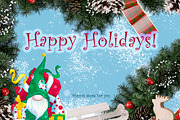 Holiday Gnome. Christmas, a Decorative Illustration by Maycat_store (Thumbnail 3 of 3)