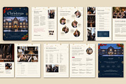 School Christmas Magazine Template, a Brochure Template by BrandPacks (Thumbnail 2 of 5)