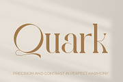 Quark - Elegant Modern High Contrast, a Serif Font by OWPictures (Thumbnail 1 of 10)