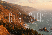 Big Sur — Light Font, a Font by Noe Araujo (Thumbnail 1 of 3)