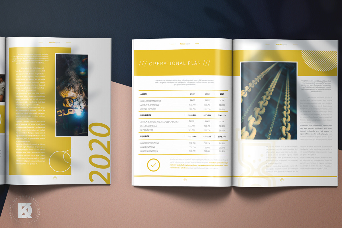 Annual Report, a Brochure Template by Kahuna Design (Photo 7 of 11)