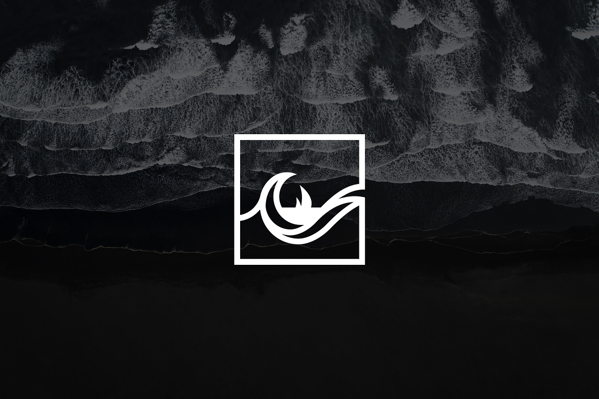Minimalist Modern Wave Logo, a Branding & Logo Template by Luxury Logos (Photo 2 of 4)