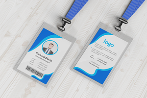 Corporate ID Card Design Template