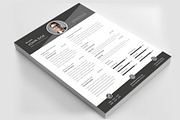 My Clean Resume/CV Set with MS Word, a Resume Template by graphicforest (Thumbnail 4 of 5)