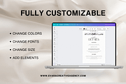Black and White Wedding Invitation, a Templates & Theme by Evara Creative Agency (Thumbnail 8 of 8)