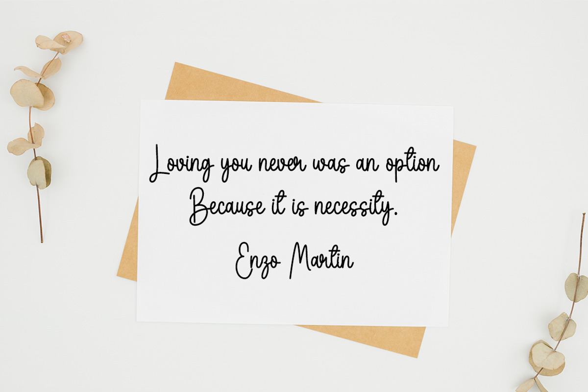 Spooky, a Script Font by DN Creative (Photo 4 of 6)