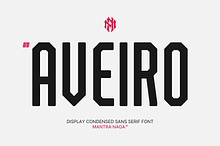 MN Aveiro - Display Condensed Font