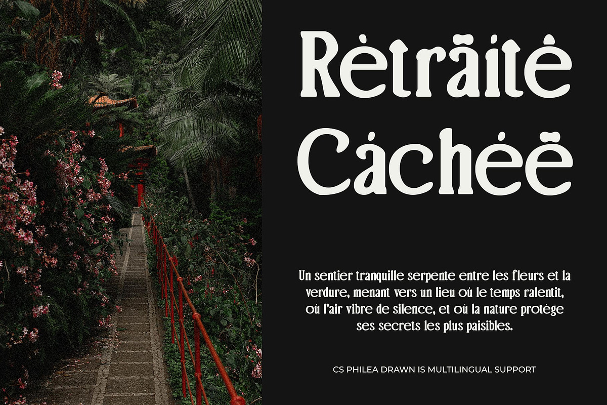 CS Philea Drawn, a Serif Font by Craft Supply Co. (Photo 4 of 8)