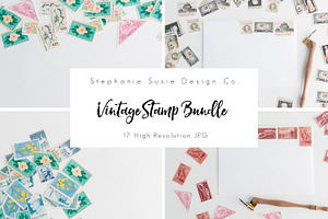 Vintage Stamp Bundle