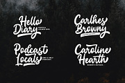 Carlhes Browny, a Script Font by sizimon (Thumbnail 7 of 7)