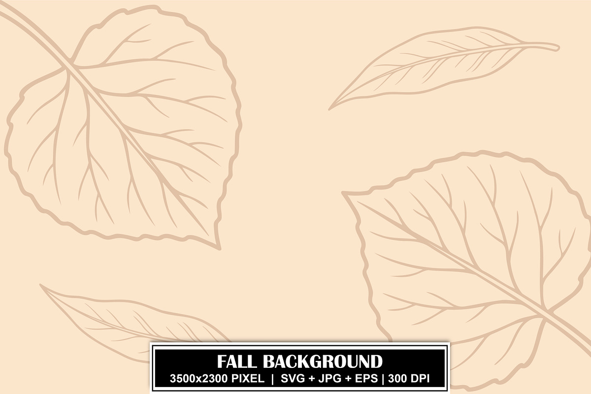 Maple Leaves Botanical Background, a Background Graphic by Gfx Expert Team (Photo 3 of 3)