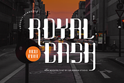 Royal Cash, a Serif Font by QR Design Studio (Thumbnail 1 of 7)